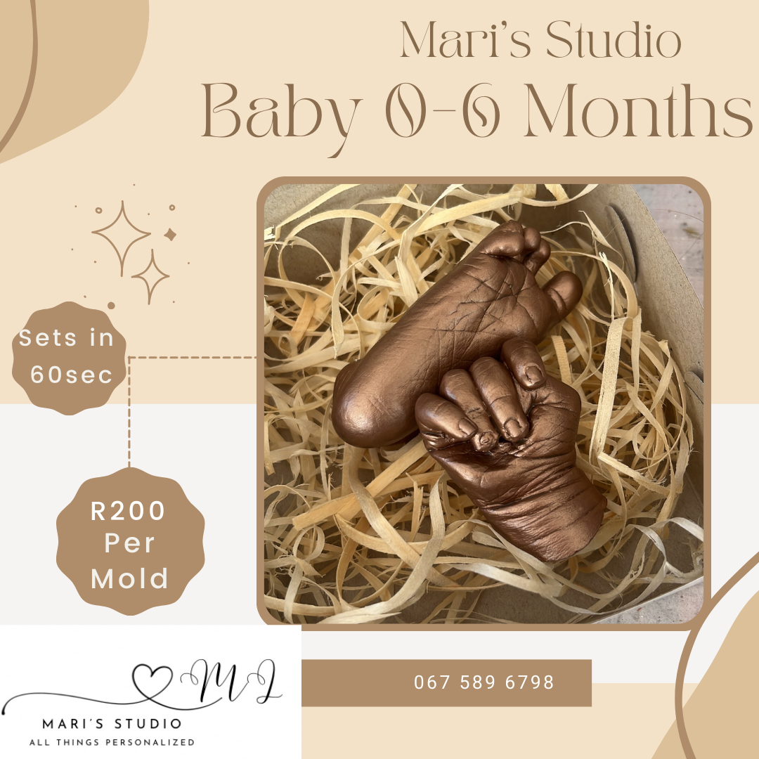 Baby 0-6 month Hand casting