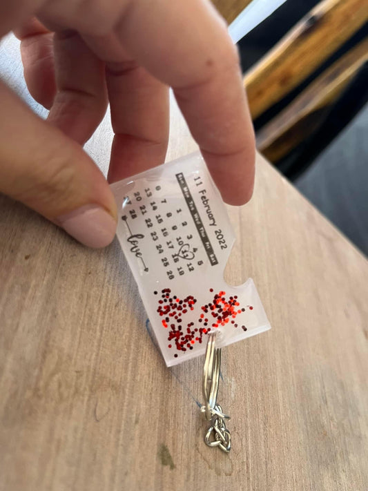 Calendar Key Chain