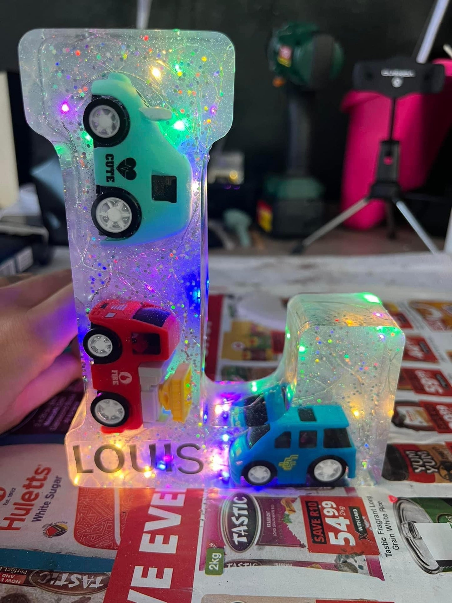 Big Resin Letters