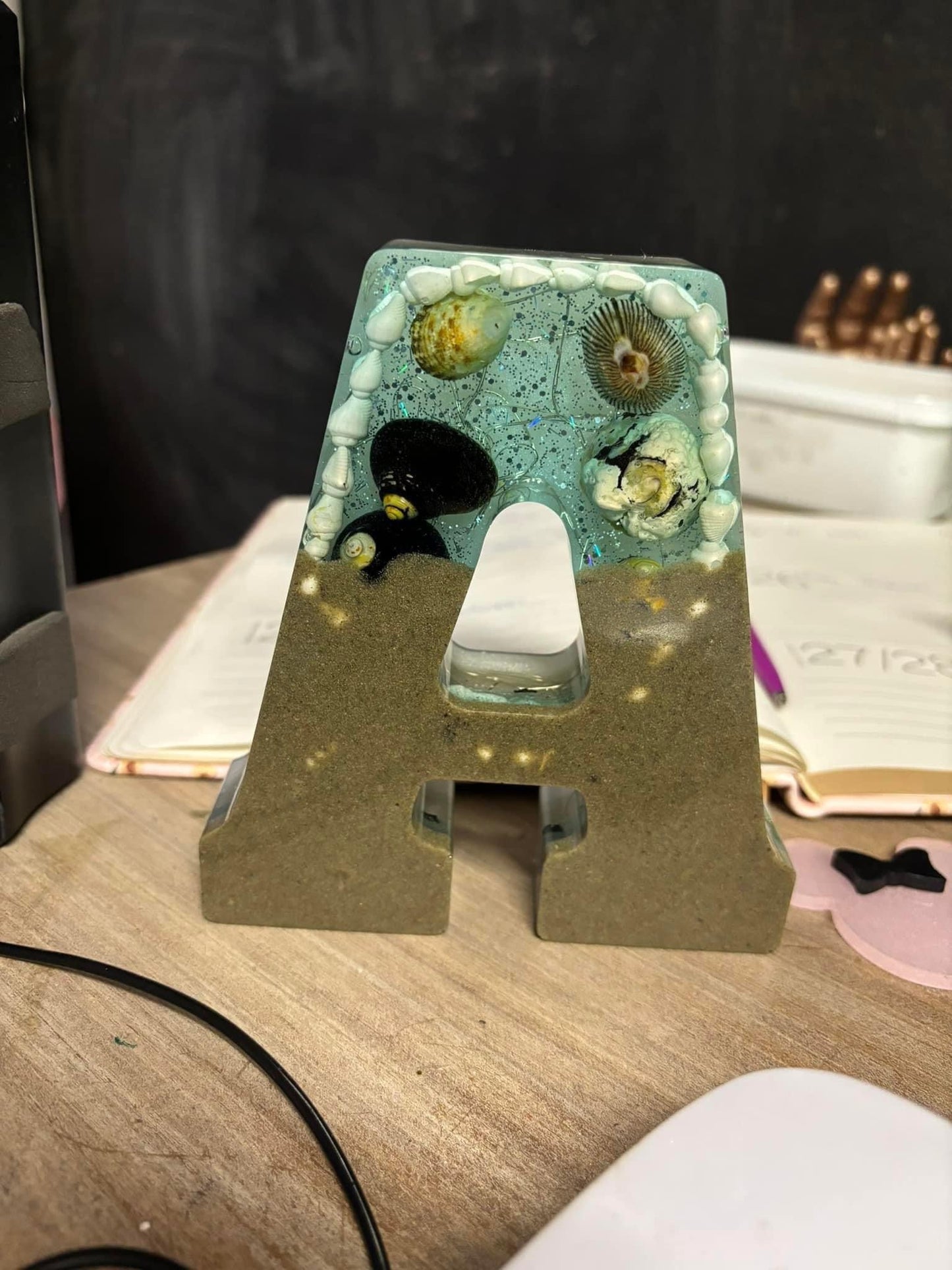 Big Resin Letters